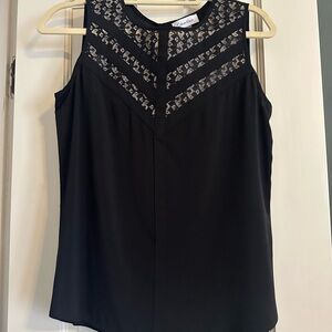 Calvin Klein Black Sleeveless Top